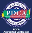 Kenilworth PDCA Accredited Contractor Logo